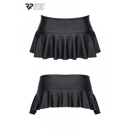 Mini jupe taille basse noire - Regnes