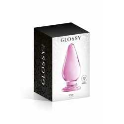 Plug anal verre Glossy Toys n° 26 Pink