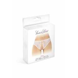 Culotte blanche ouverte Ambre - Fashion Secret