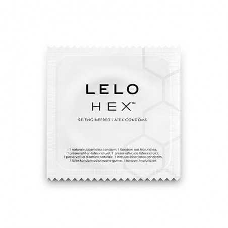 LELO HEX CONDOMS ORIGINAL 3 PACK