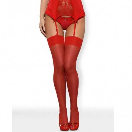 OBSESSIVE - STOCKINGS S800 RED S/M