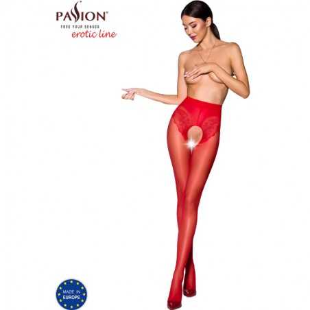 PASSION - TIOPEN 006 STOCKING RED 1/2 (30 DEN)