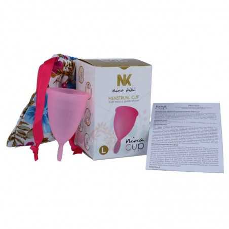 NINA CUP COUPE MENSTRUELLE TAILLE ROSE L