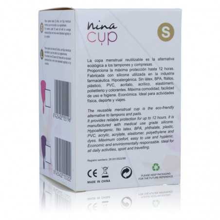 NINA CUP MENSTRUAL CUP TAILLE ROSE S