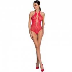 BODYSTOCKING PASSION WOMAN BS088 - ROUGE TAILLE UNIQUE