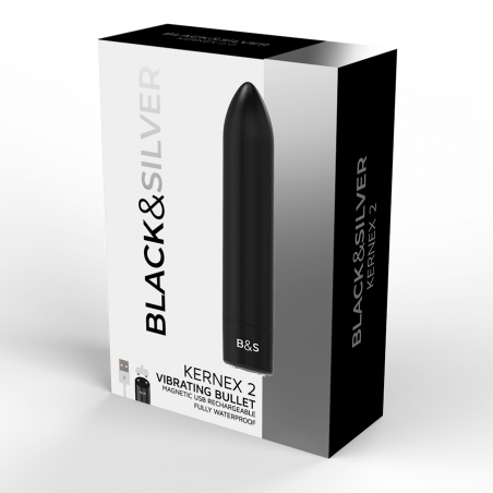 BLACK&GRIS- BULLET VIBRANT KERNEX 2 NOIR