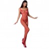BODYSTOCKING PASSION WOMAN BS071 - ROUGE TAILLE UNIQUE