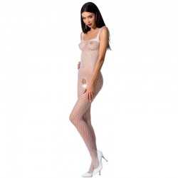 BODYSTOCKING PASSION WOMAN BS071 - BLANC TAILLE UNIQUE
