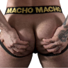 MACHO - MX25AC JOCK CUIR JAUNE L