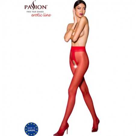 PASSION - TIOPEN 007 STOCKING RED 1/2 (20 DEN)