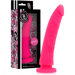DELTA CLUB - JOUETS DONG SILICONE ROSE 17 X 3 CM