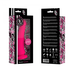 DELTA CLUB - JOUETS DONG SILICONE ROSE 17 X 3 CM