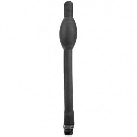 ALL BLACK - DOUCHE ANAL GONFLABLE EN SILICONE 27 CM