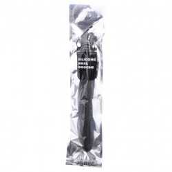 ALL BLACK - DOUCHE ANAL GONFLABLE EN SILICONE 27 CM