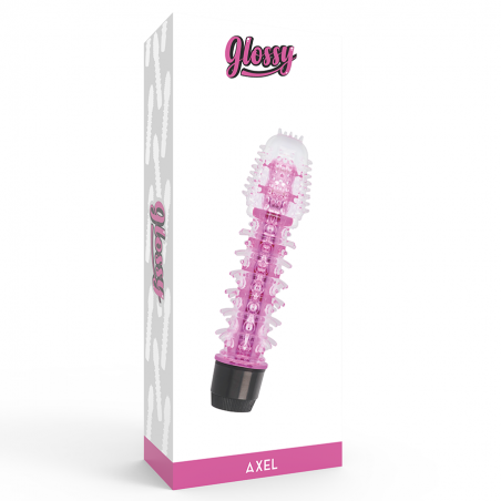 GLOSSY - AXEL VIBROMASSEUR ROSE