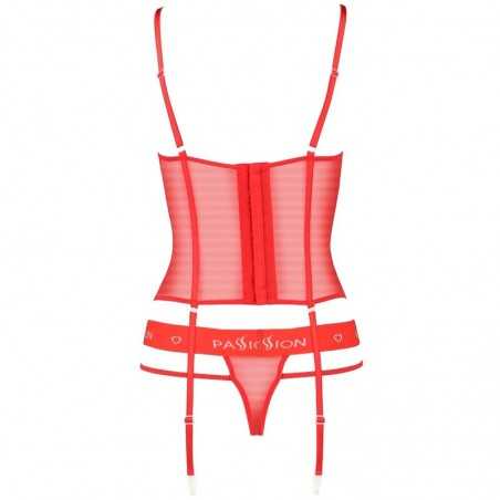 CORSET PASSION KYOUKA - ROUGE S / M