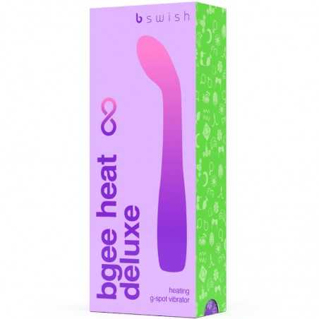 B SWISH - BGEE HEAT INFINITE DELUXE SILICONE RECHARGEABLE VIBROMASSEUR SWEET LAVENDER