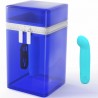 B SWISH - BCUTE CURVE INFINITE CLASSIC LIMITED EDITION SILICONE RECHARGEABLE VIBROMASSEUR ELECTRIC BLEU