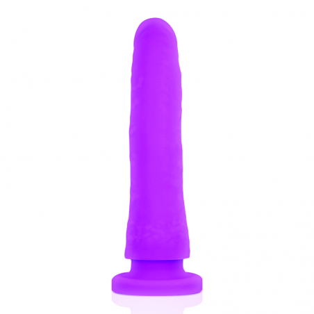 DELTA CLUB - JOUETS DONG VIOLET SILICONE 20 X 4 CM