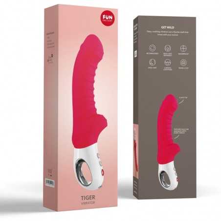 FUN FACTORY - TIGER G5 VIBROMASSEUR INDIA RED