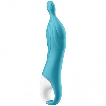 VIBROMASSEUR SATISFYER A-MAZING 2 A-SPOT - TURQUOISE