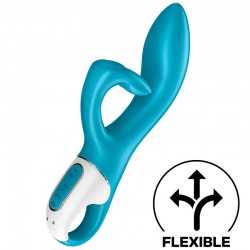 VIBROMASSEUR POINT G SATISFYER EMBRACE ME - TURQUOISE