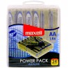 PACK MAXELL ALCALINE AA LR6 * 24 PILES