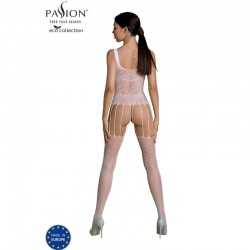 PASSION - BODYSTOCKING ECO COLLECTION ECO BS001 BLANC