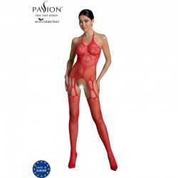 PASSION - BODYSTOCKING ECO COLLECTION ECO BS002 ROUGE