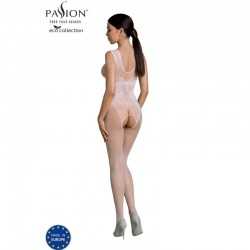PASSION - ECO COLLECTION BODYSTOCKING ECO BS003 BLANC