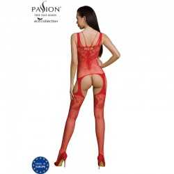 PASSION - BODYSTOCKING ECO COLLECTION ECO BS011 ROUGE