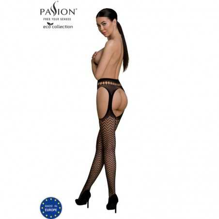 PASSION - BODYSTOCKING ECO COLLECTION ECO S002 NOIR