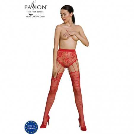 PASSION - BODYSTOCKING ECO COLLECTION ECO S004 ROUGE