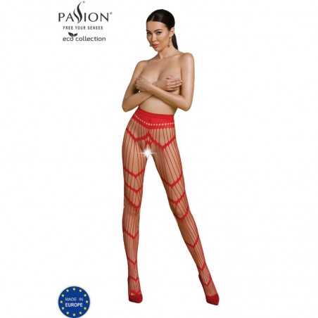 PASSION - BODYSTOCKING ECO COLLECTION ECO S006 ROUGE