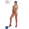 PASSION - BODYSTOCKING ECO COLLECTION ECO S007 ROUGE