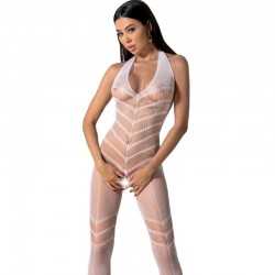 PASSION - BODYSTOCKING BS100 BLANC TAILLE UNIQUE