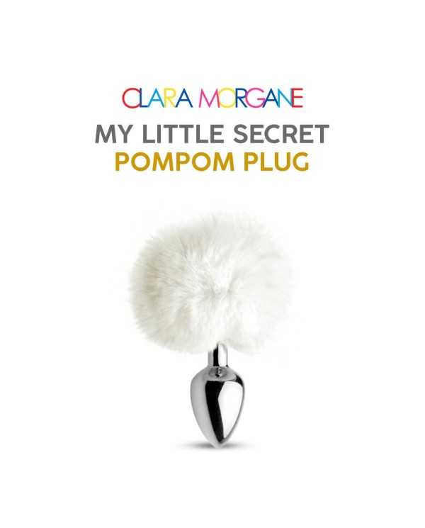 My little secret pompom plug - blanc