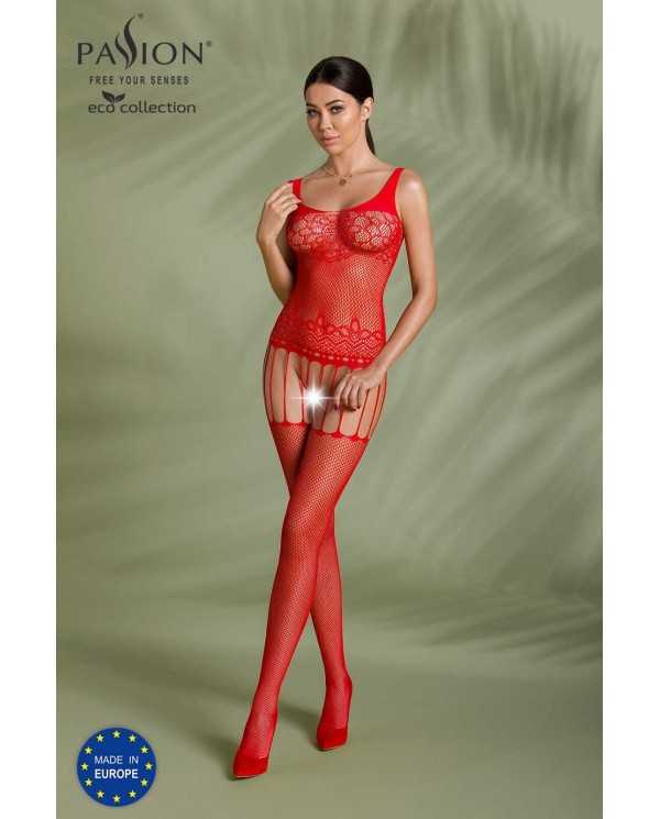 ECO BS001 Bodystocking - Rouge