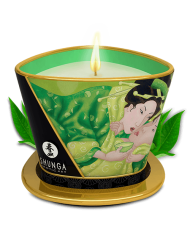 Bougie de massage lueur et caresses - Zenitude Thé vert exotique