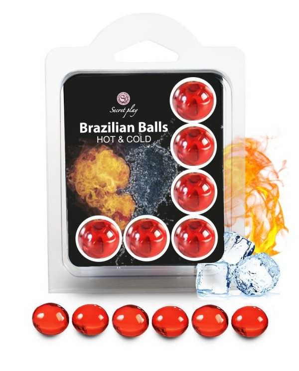 6 Brazilian Balls "Cold Hot effect" 3629-1