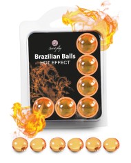 6 Brazilian Balls "Hot Effect" 3575-1
