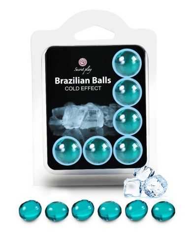 6 Brazilian Balls "Cold effect" 3613-1